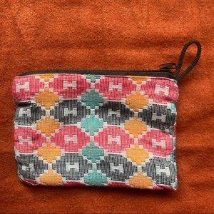 Authentic Design Print Key Coin Card Purse Pouch